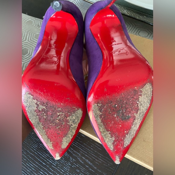 Violet “ So Kate “ Louboutin Heels - Picture 2 of 7